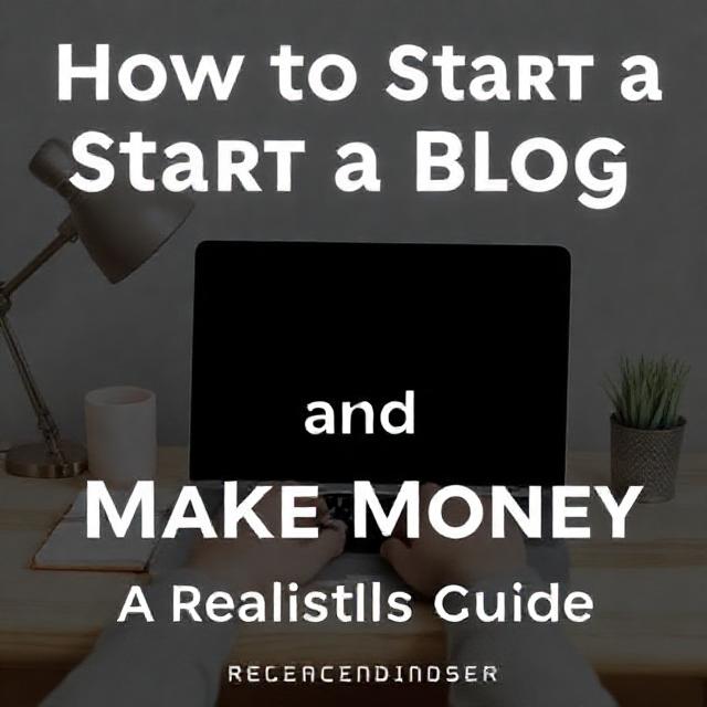 How to Start a Blog and Make Money: A Realistic Guide for 2024